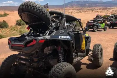 Assault UTV Rack and Tire Mount