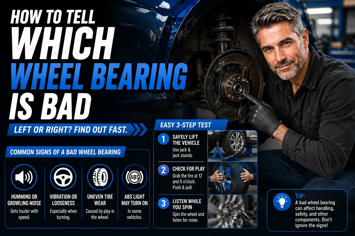 How to Tell Which Wheel Bearing Is Bad