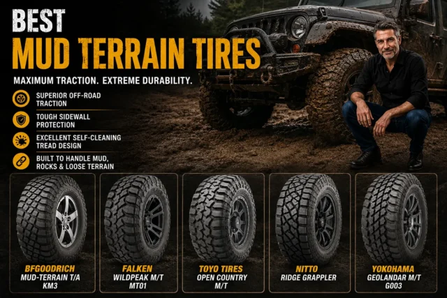 11 Best Mud-Terrain Tires (2026): Tested for Real Off-Road Use