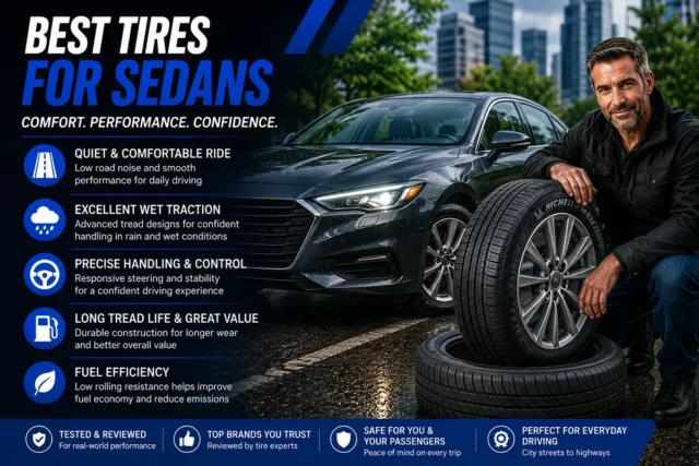 11 Best Tires for Sedans (2026): Tested & Compared