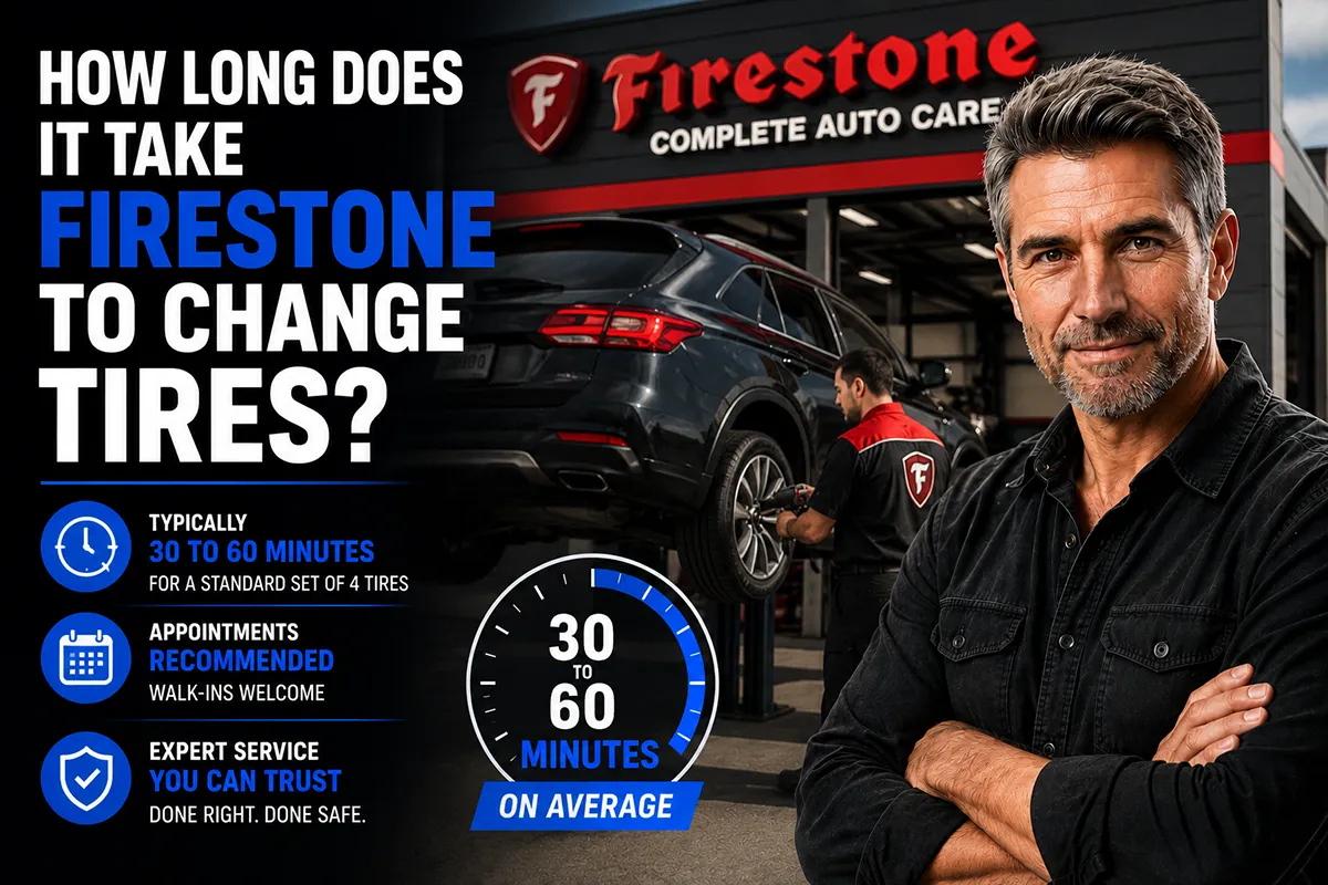 How Long Does It Take Firestone to Change Tires