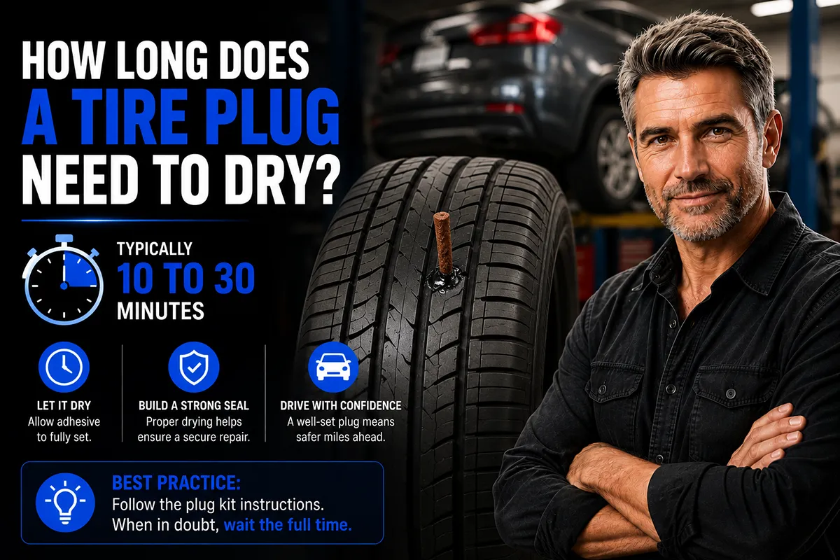 How Long Does a Tire Plug Need to Dry