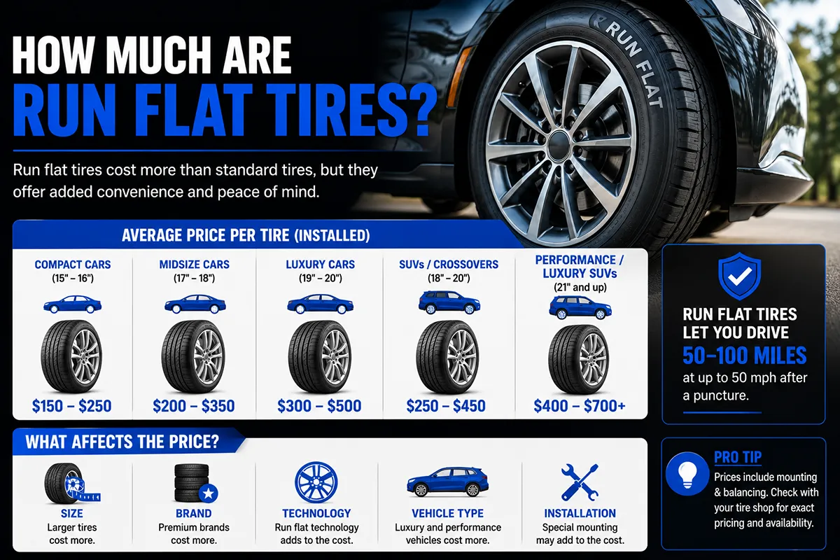 How Much Are Run Flat Tires