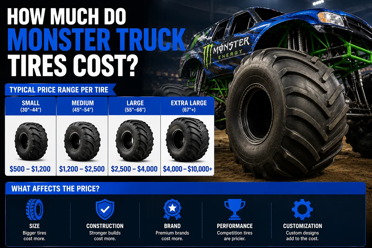 How Much Do Monster Truck Tires Cost