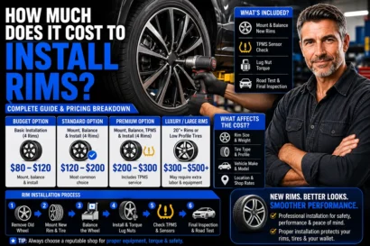 How Much Does It Cost to Install Rims