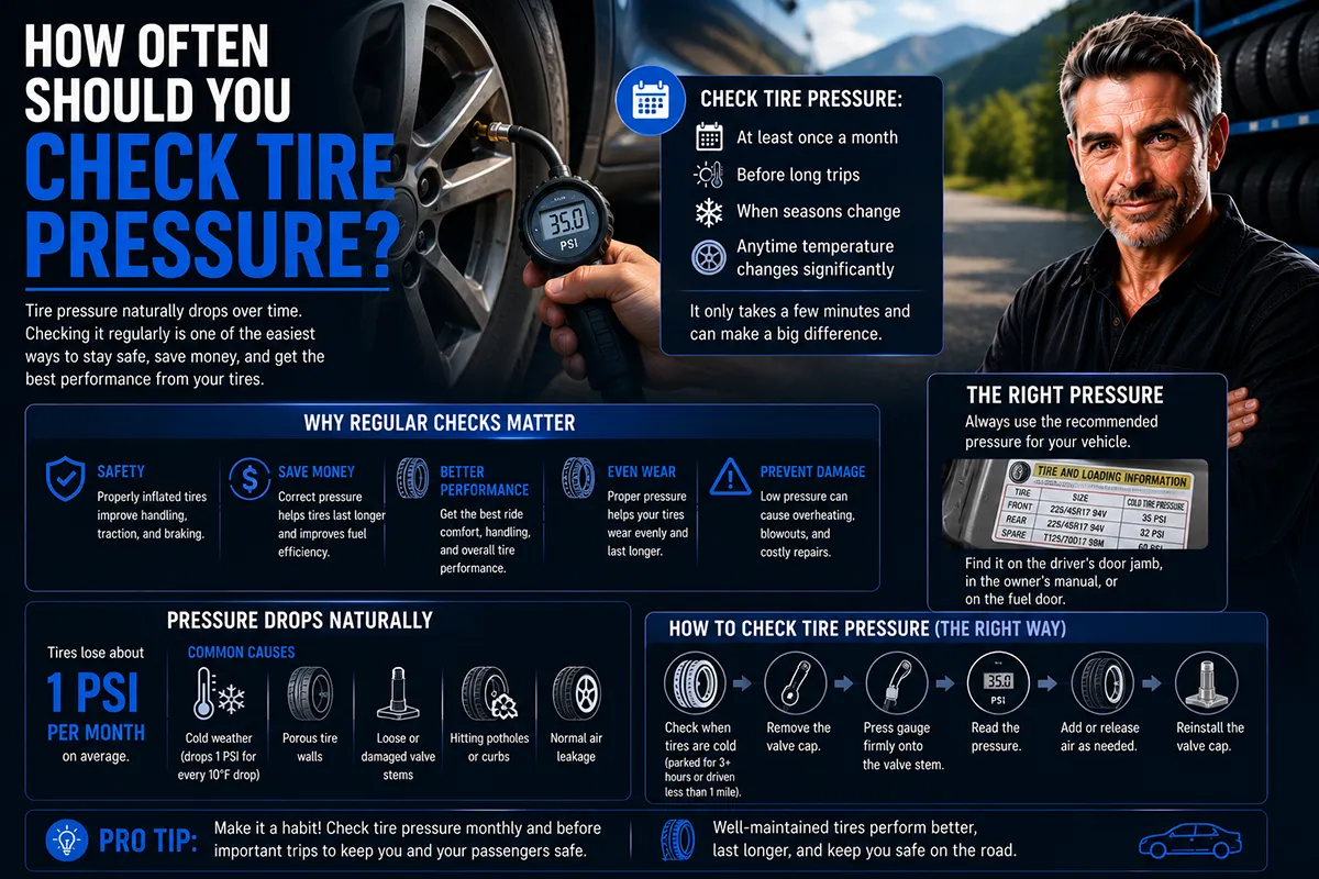How Often Should You Check Tire Pressure
