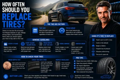 How Often Should You Replace Your Tires