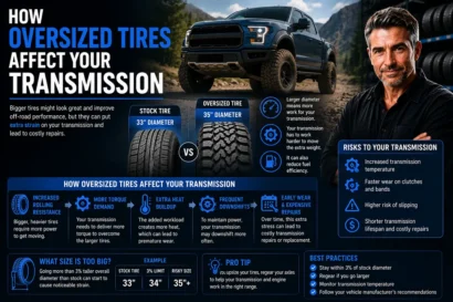 How Oversized Tires Affect Your Transmission