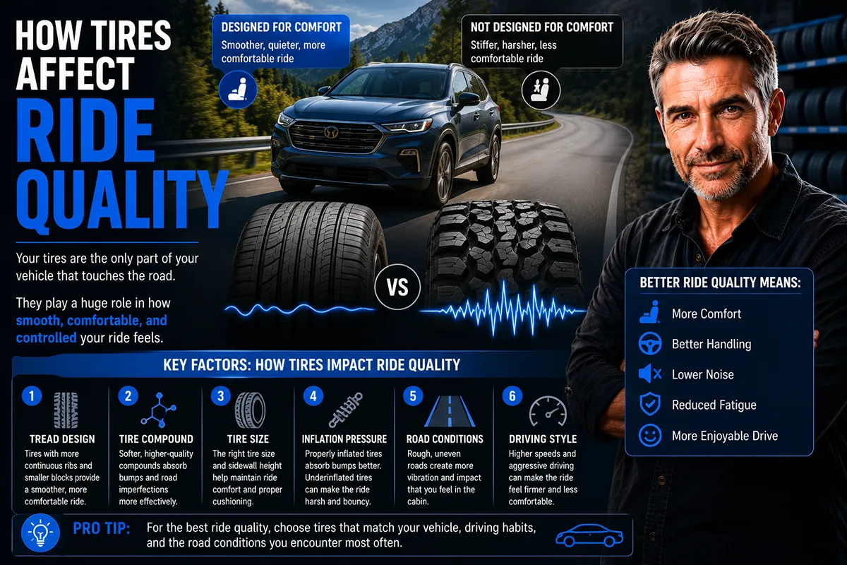 How Tires Affect Ride Quality