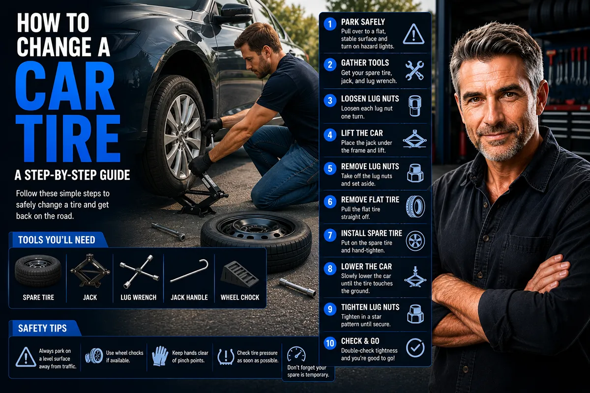 How to Change a Car Tire