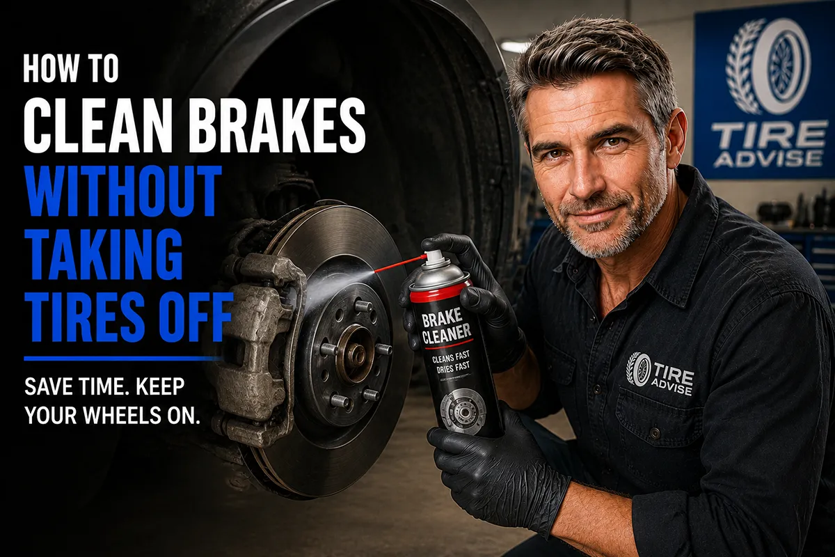 How to Clean Brakes Without Taking Tires Off