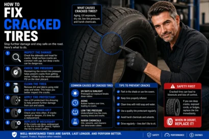 How to Fix Cracked Tires