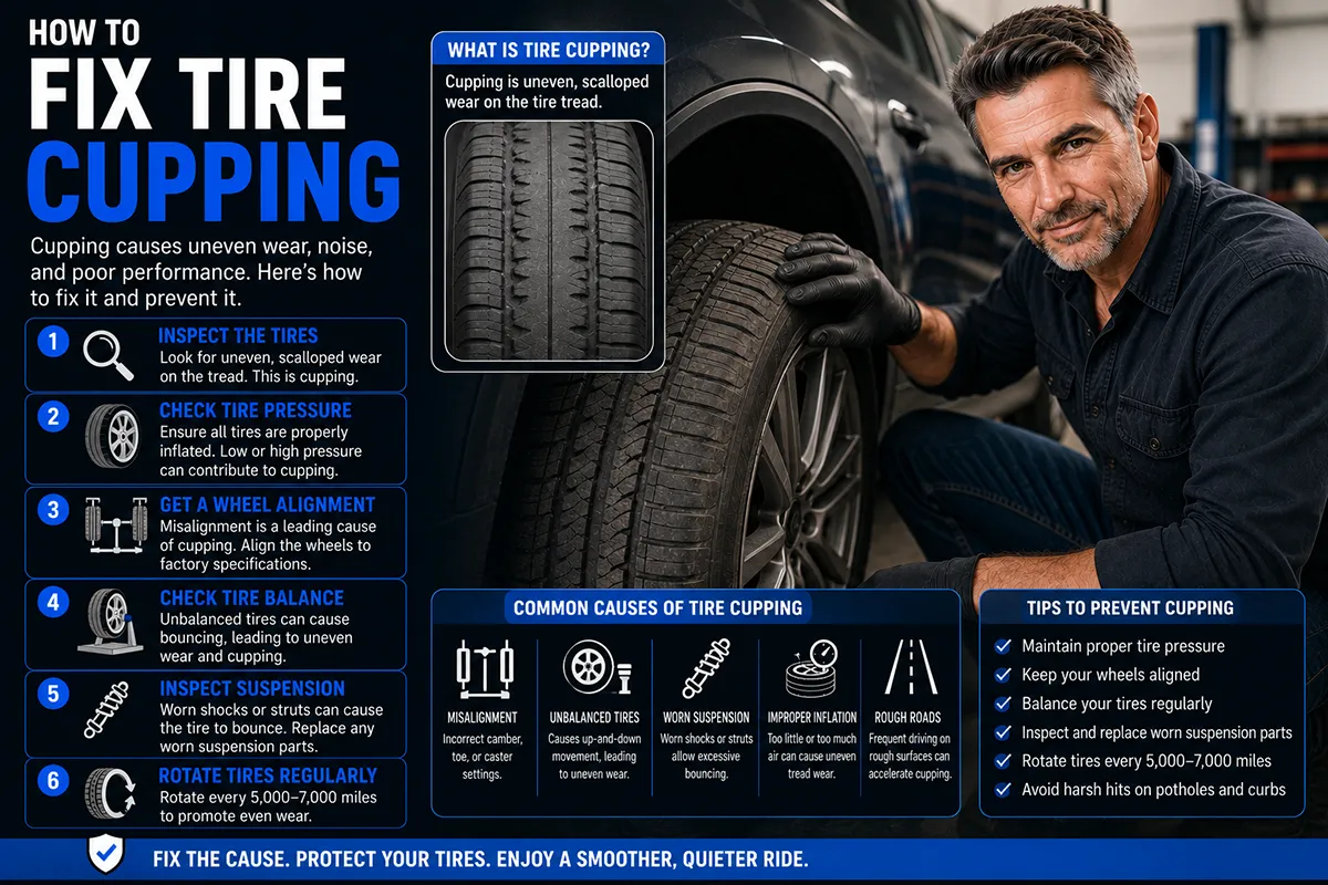 How to Fix Tire Cupping