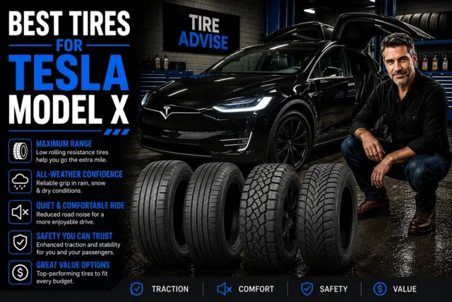 11 Best Tires for Tesla Model X (2026): Tested & Compared