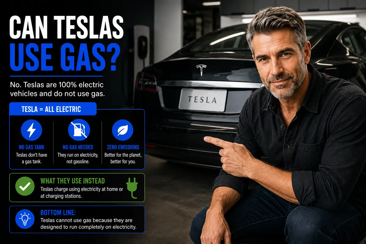 Can Teslas Use Gas