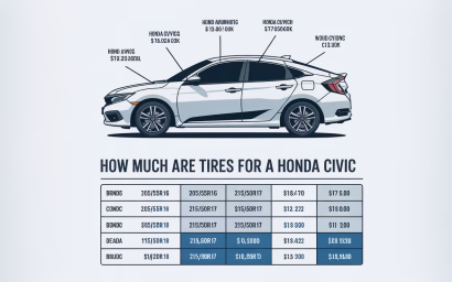 How Much Are Tires For A Honda Civic