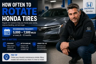 How Often To Rotate Honda Tires