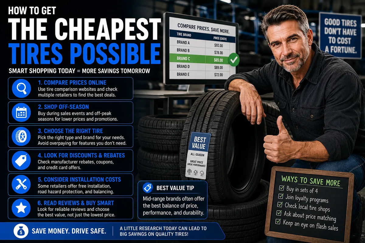 How to Get the Cheapest Tires