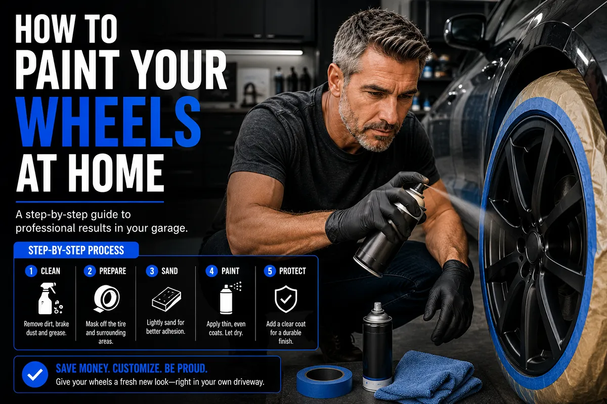 How to Paint Your Wheels at Home