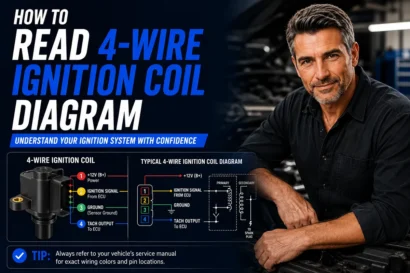 How to Read a 4 Wire Ignition Coil Diagram