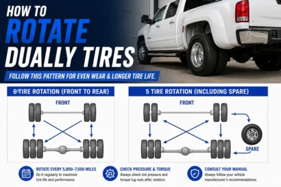 How to Rotate Dually Tires
