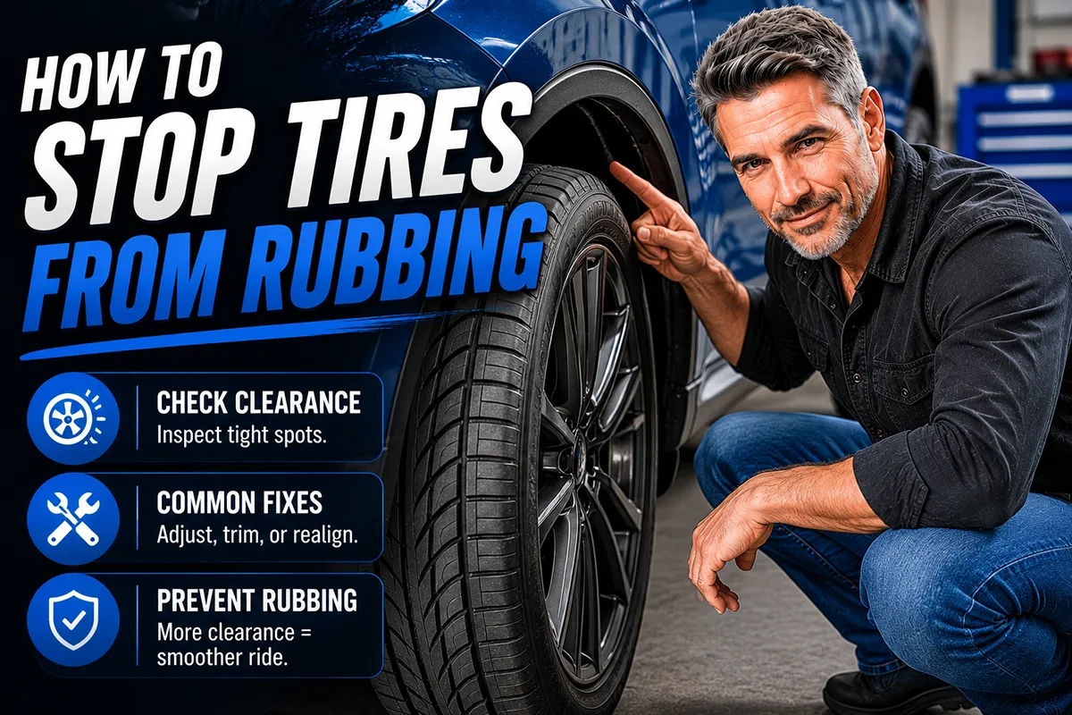 How to Stop Tires From Rubbing
