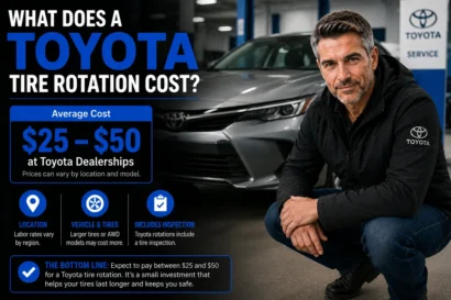 What Does a Toyota Tire Rotation Cost