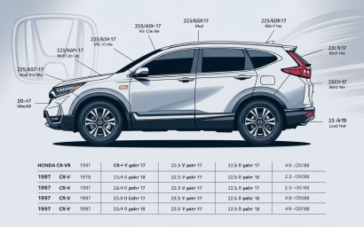 What Size Tires Does A Honda CR-V Take