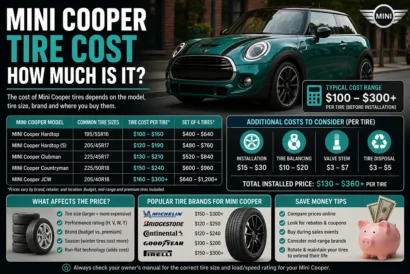 How Much Do Mini Cooper Tires Cost