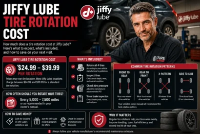 How Much Does a Jiffy Lube Tire Rotation Cost