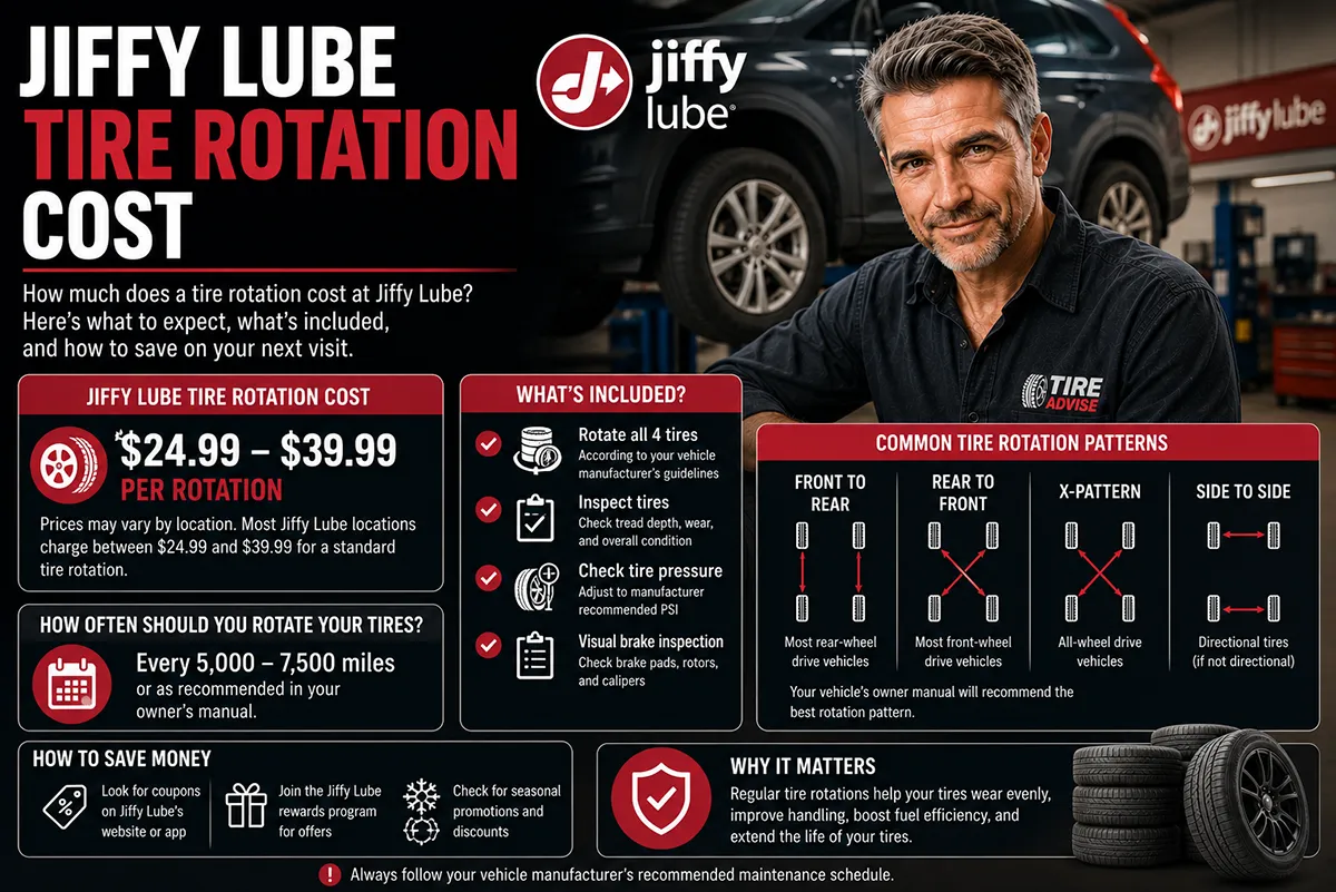 How Much Does a Jiffy Lube Tire Rotation Cost