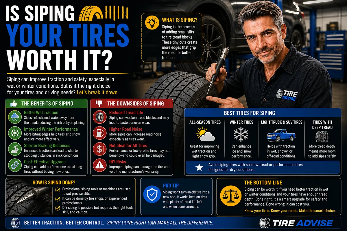 Is Siping Your Tires Worth It