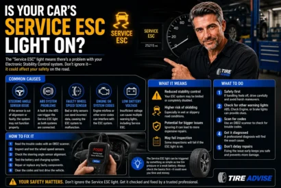 Is Your Car’s Service ESC Light On