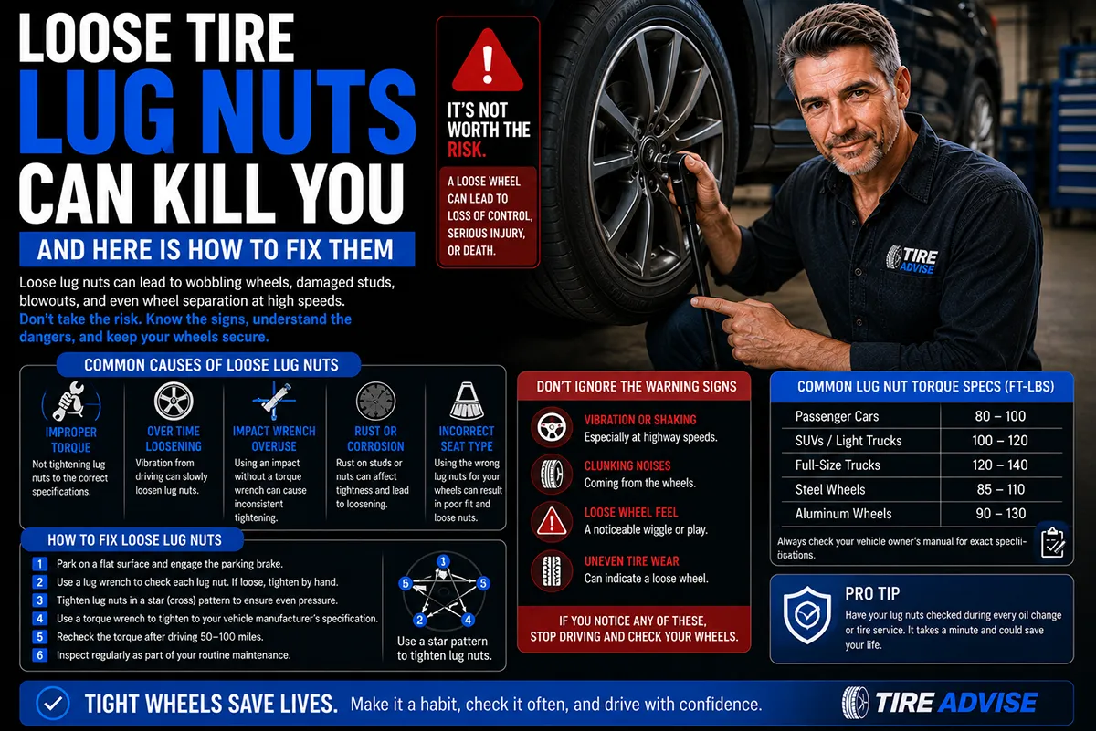 Loose Tire Lug Nuts