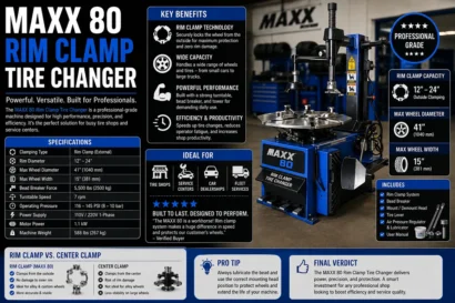 Maxx 80 Rim Clamp Tire Changer