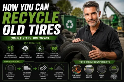 How You Can Recycle Old Tires