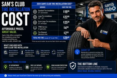 Sam's Club Tire Installation Cost