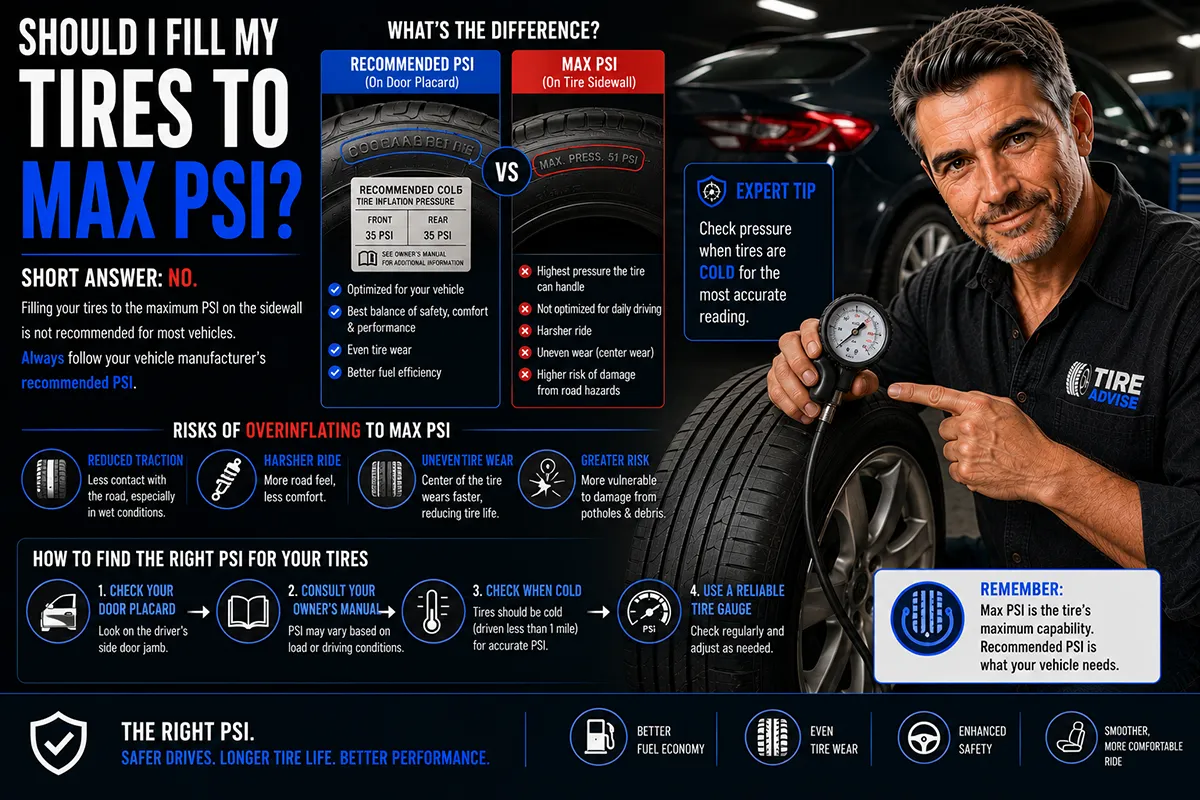 Understanding tire PSI for safety and performance