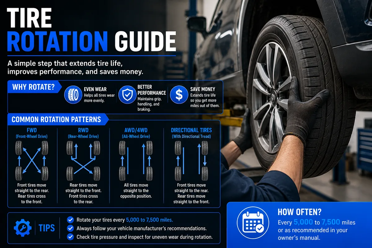How to Rotate Your Tires