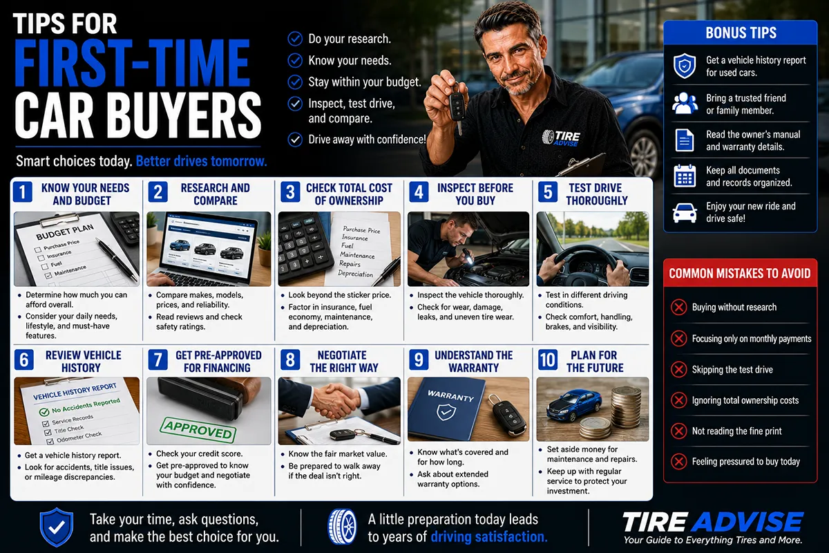 Tips for First Time Car Buyers