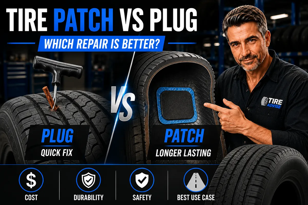 Tire Patch vs Plug