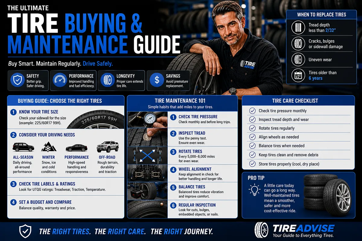 Tire Buying and Maintenance Guide
