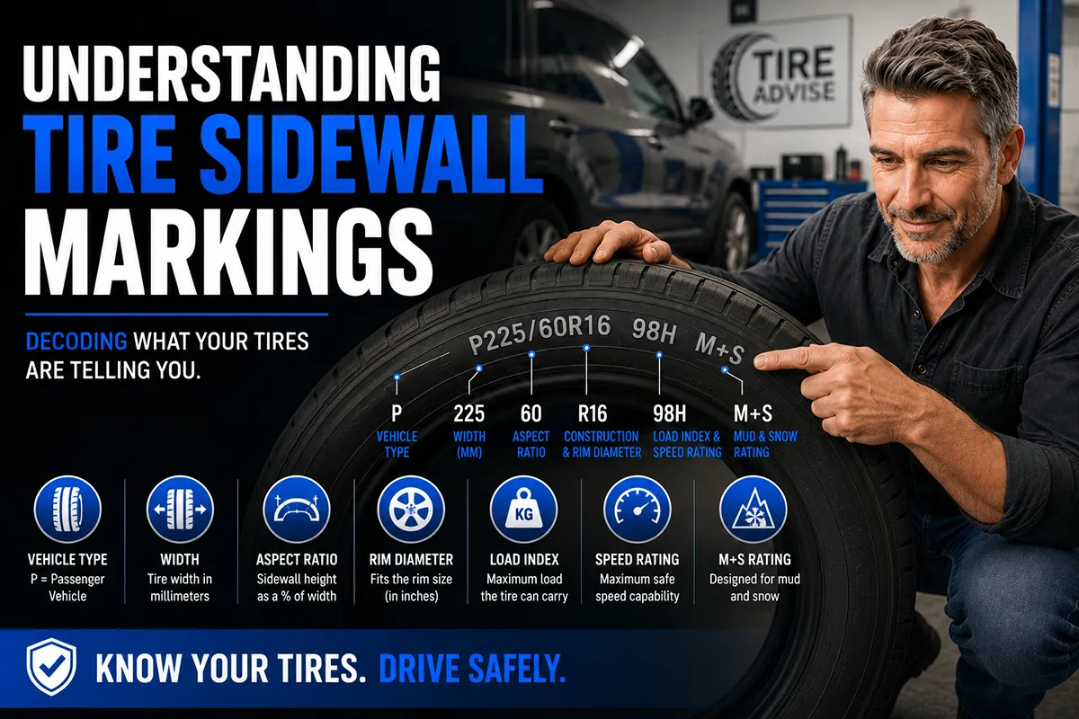 How to Read Tire Sidewall Markings