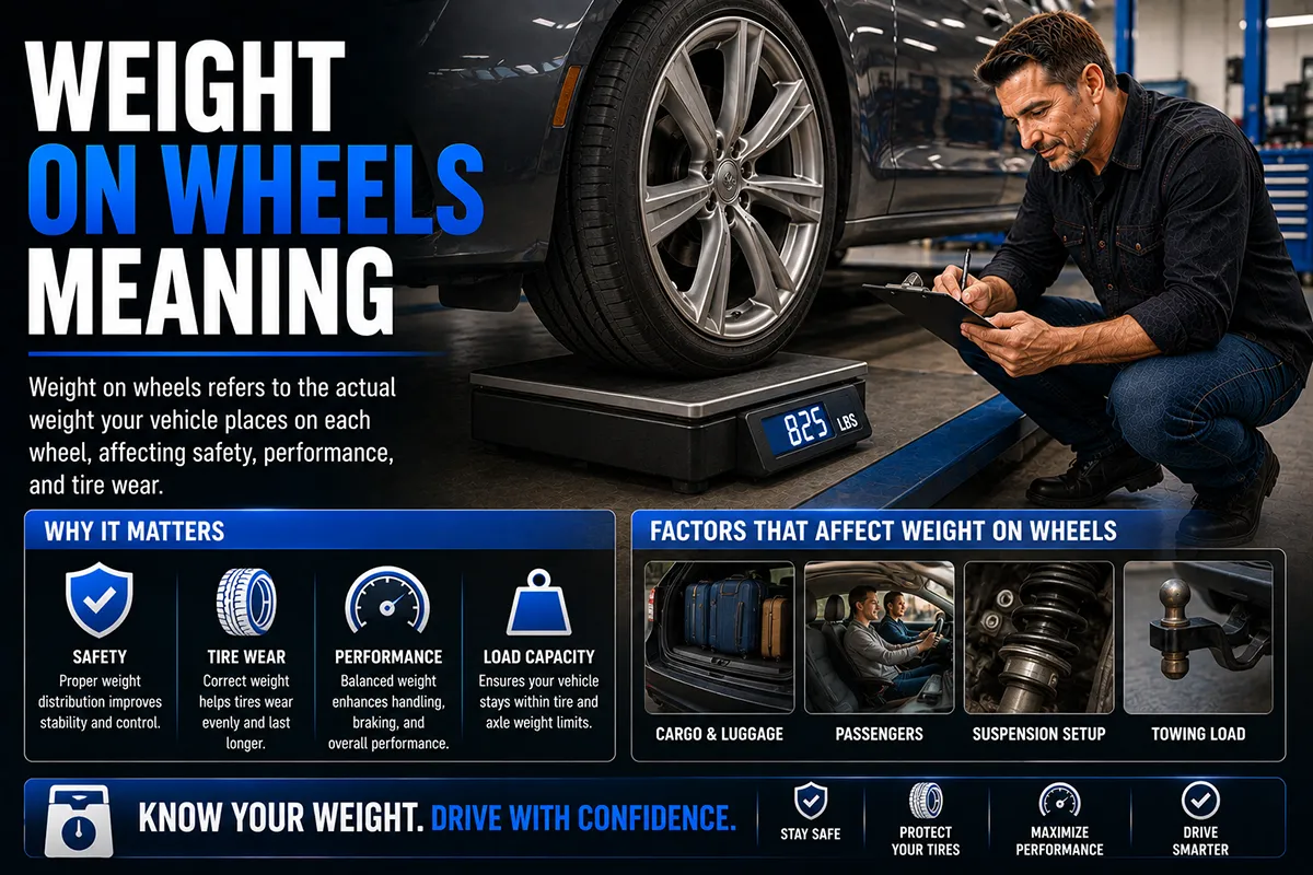 Weight on Wheels Meaning