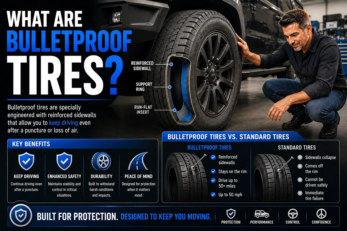 What Are Bulletproof Tires