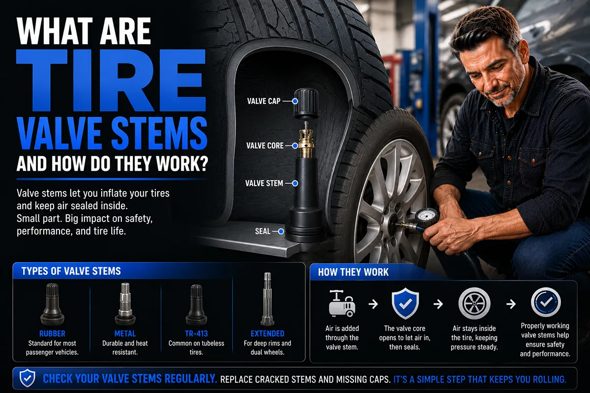 What Are Tire Valve Stems