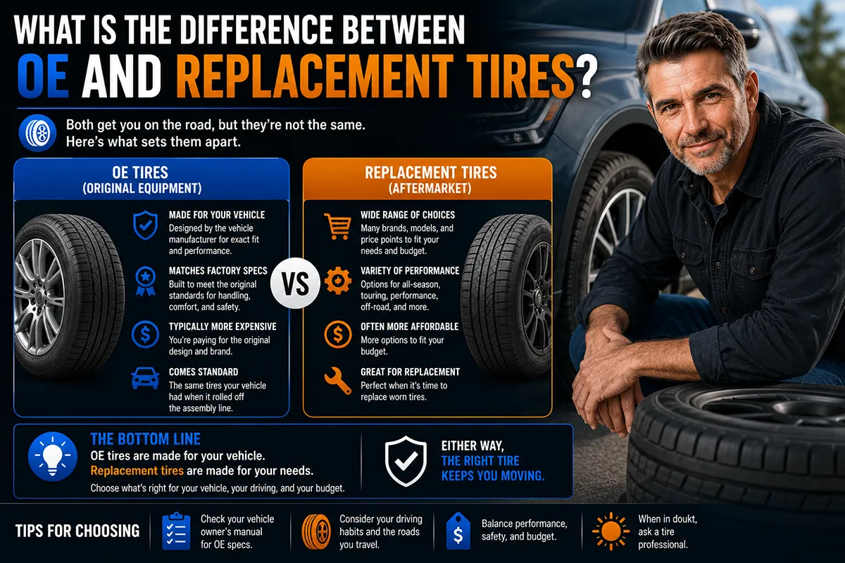 OE vs Replacement Tires