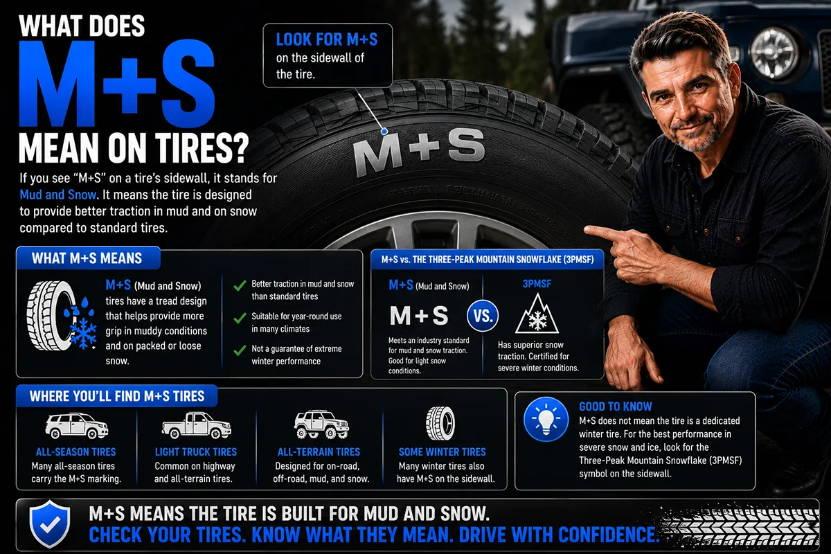 What Does M+S Mean on Tires