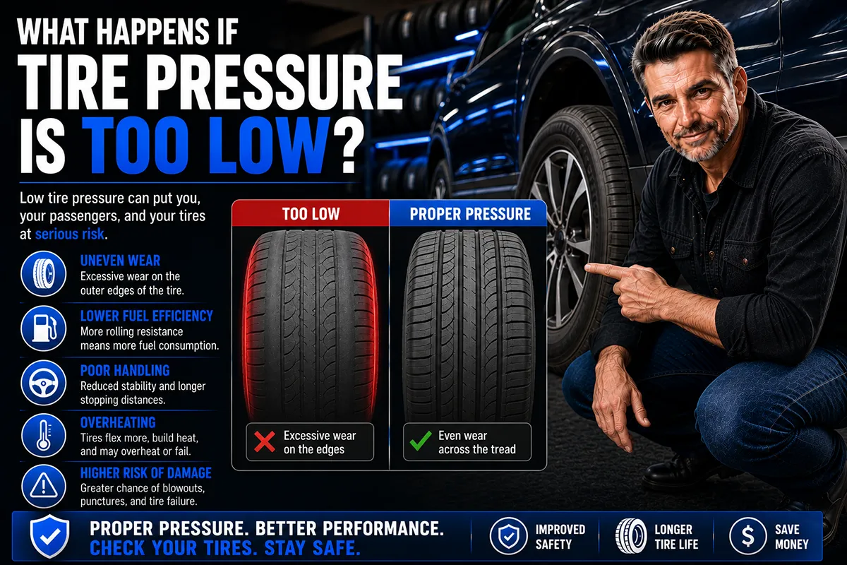 What Happens If Tire Pressure Is Too Low