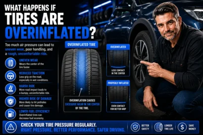 What Happens If Your Tires Are Overinflated